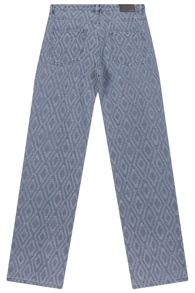WOVEN STRAIGHT PANTS SELMA R2503179680 204 BLUE DENIM